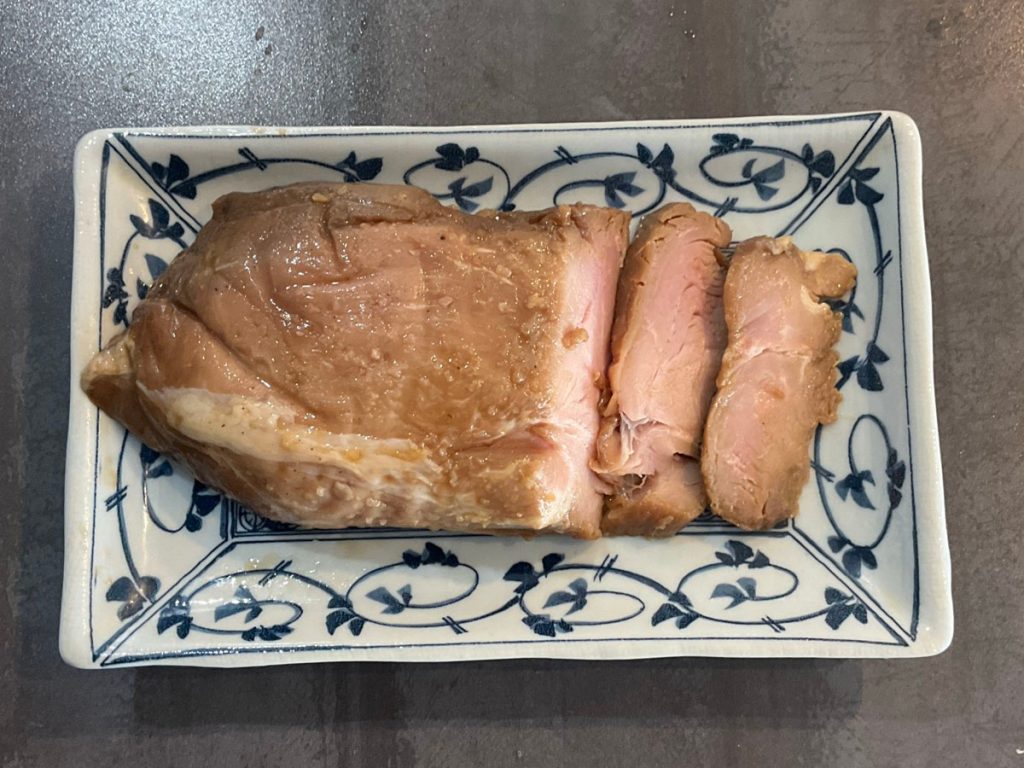 低温調理のチャーシュー